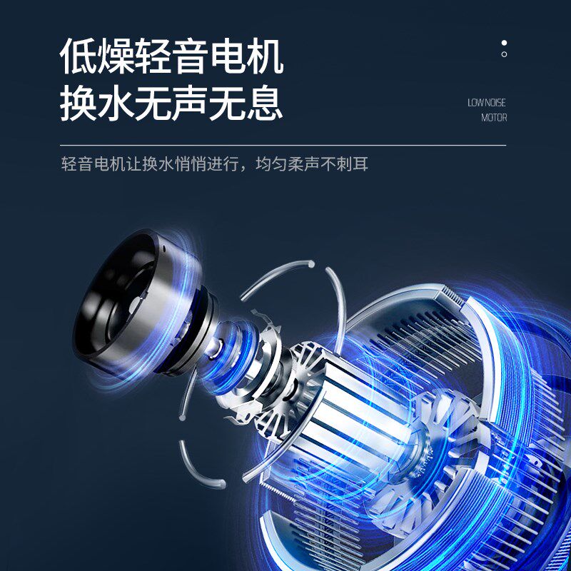 yee鱼缸电动换水神器自动抽水泵清洁清I洗沙器吸便器清洁工具套装