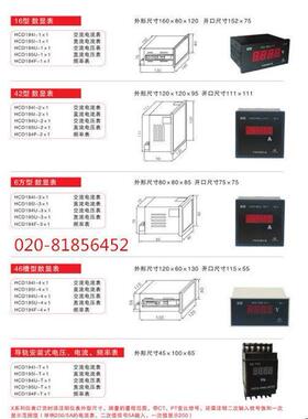 数显表HCD194I-X1 HCD195I-2X1 HCD194U-2X1 HCD195U-2X1 194F