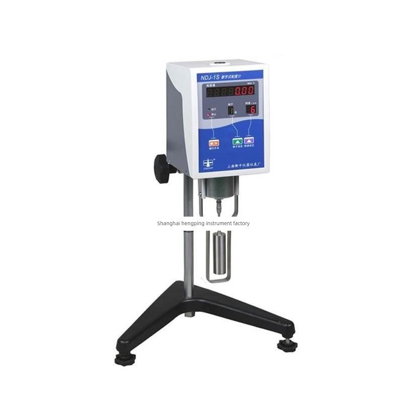 上海衡平NDJ-1S/4S/5S/8S实验室数显旋转粘度计黏度测定DC-0506W