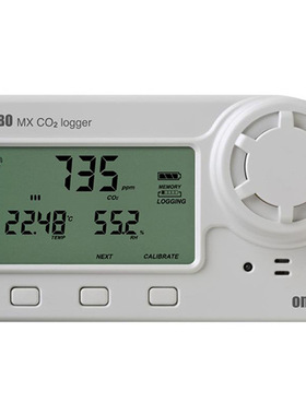 美国Onset HOBO MX1102A温湿度/二氧化碳记录仪无线蓝牙4.0/USB