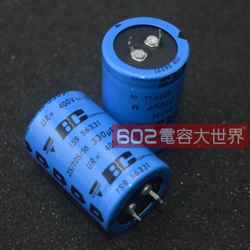 400V330uf原装进口变频器驱动板电源板滤波30*45铝电解电容器P10