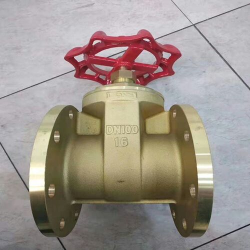 黄铜法兰闸阀Z45W-16全铜法兰式阀门DN40 50 65 80 100铜杆铜芯