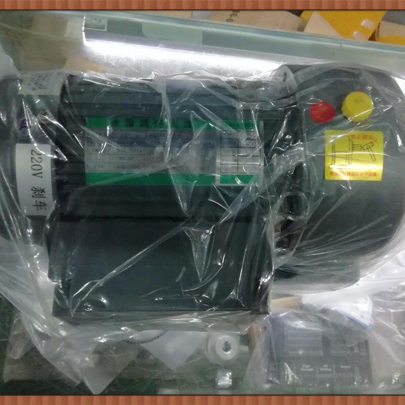 台力 齿轮减速马达 400W 卧式 轴22 1:50 带刹车 400-GH22-50-S-B