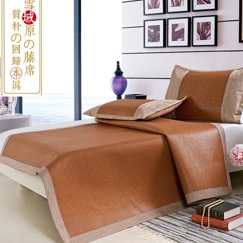 1.8米藤席加厚藤席1o.5m1.35软凉席1.2凉席手工藤夏季天然纯藤席