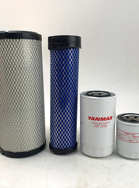 挖掘机徐工XE60CA/60D/65DA/65D机油格柴油滤芯空气滤清器保养件