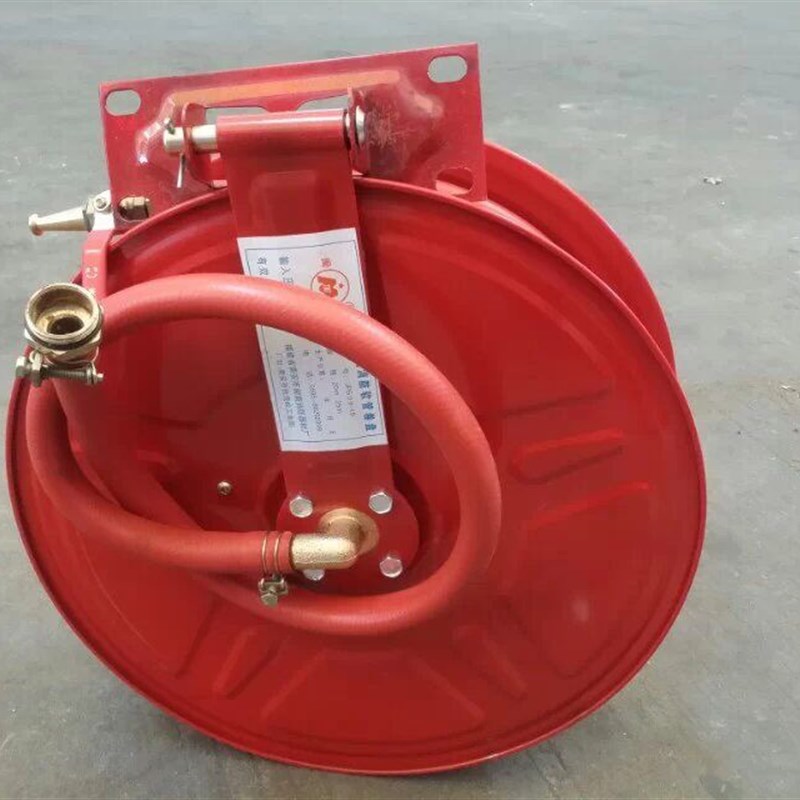 20/25M消防卷盘 2520米消防水带 水枪接口消防自救卷盘软管水带