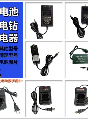 12V168V21V24V25V充电锂电钻充电器直充线充配晴朗立信剑龙龙韵