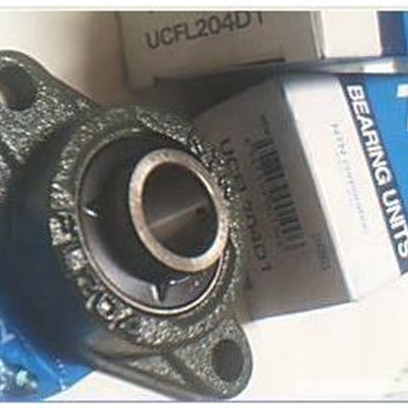 UCFL204D1 FL204 NTN日本进口连座带座外球面万向轴承内径20毫米