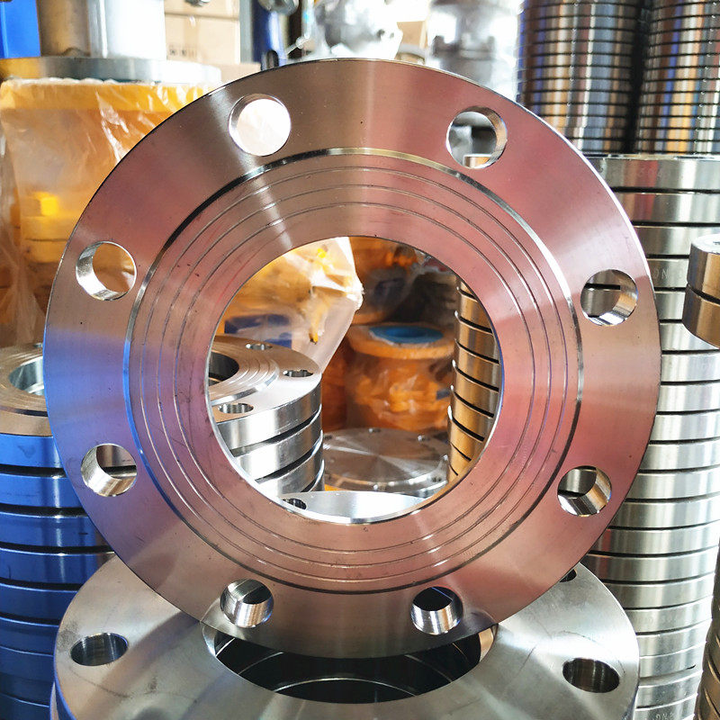 304不锈钢蝶阀专用法兰片对夹式PN1.0MPA蝶形法兰凹槽法兰80 100