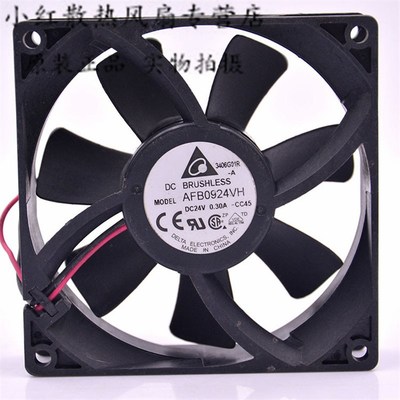 原装台达 AFB0924VH 9025 24V 0.30A 9CM 双滚珠变频器大风量风扇