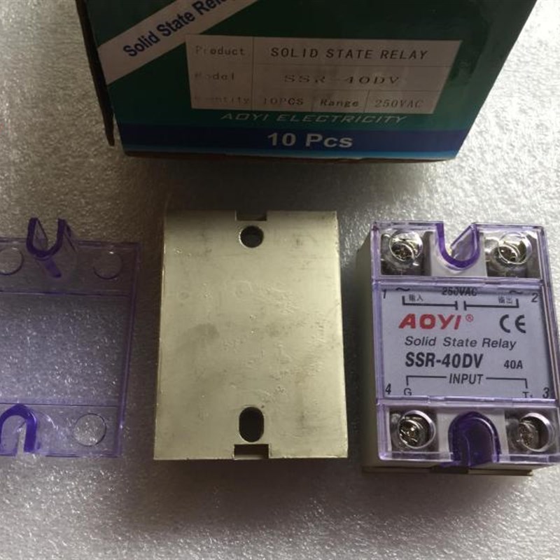 AOYI奥仪 SSR-40DV 可控硅模块 调压模块 配套ZKG-2000 ZKD-6000