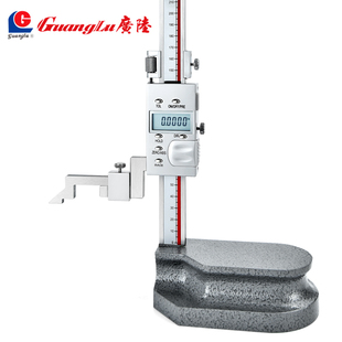 正品广陆数显高度尺 电子划线尺 0-200-300-500-600mm划线高度尺