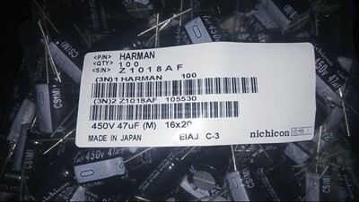 450V47UF 47uf 450v原装电容器450V47UF  10*50 16*20  13*50
