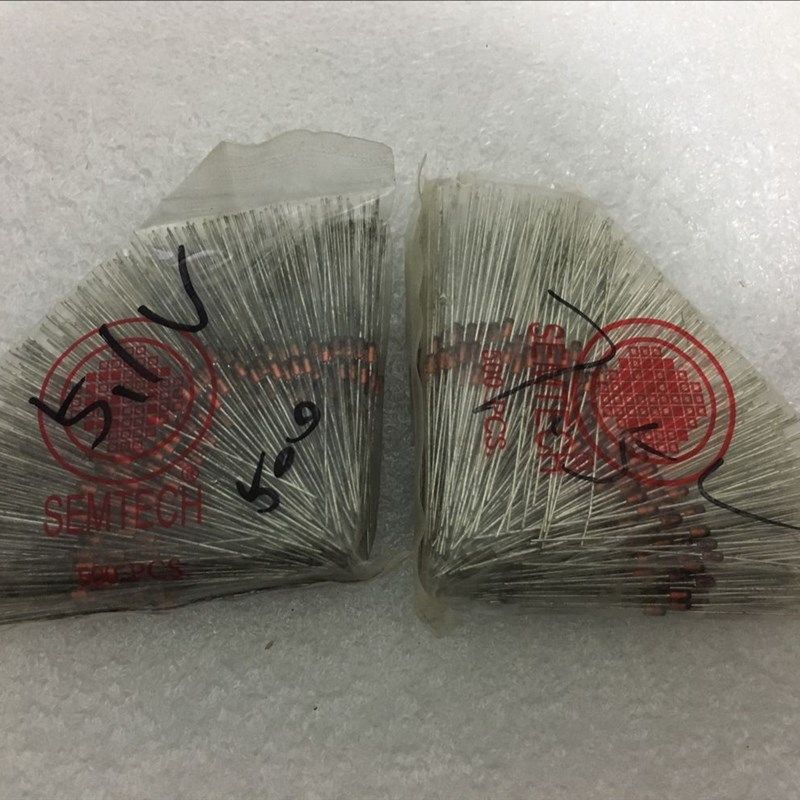 1/2W 0.5W 玻璃稳压二极管 3.6V 4.3V 5.1V 7.5V 8.2V 16V 500只