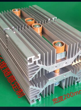KP1500A 2000A 2500A KP3000A 软启动可控硅风冷双硅反并联散热器
