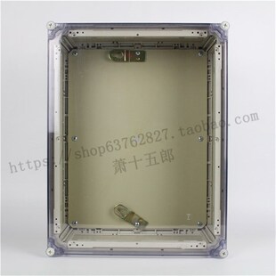 透明盖 塑料螺钉型 450 350 180 PVC塑料防水配电接线空开端子箱