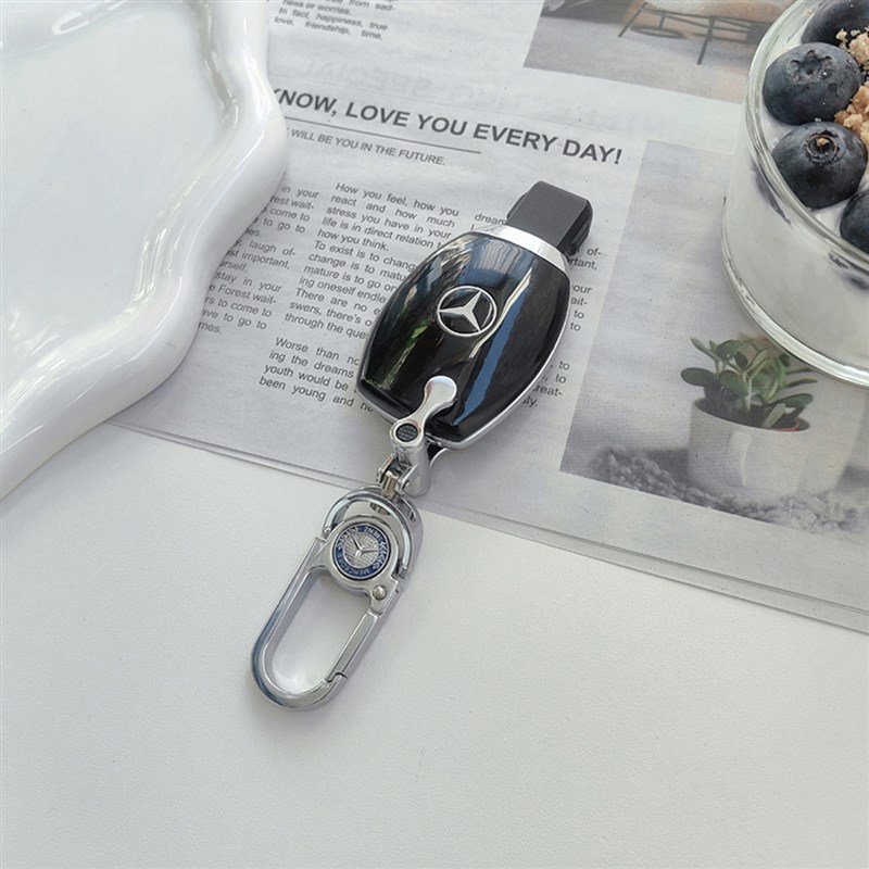 钥匙套老款A级B80lC级c200lGLA220G保护壳e300l半扣