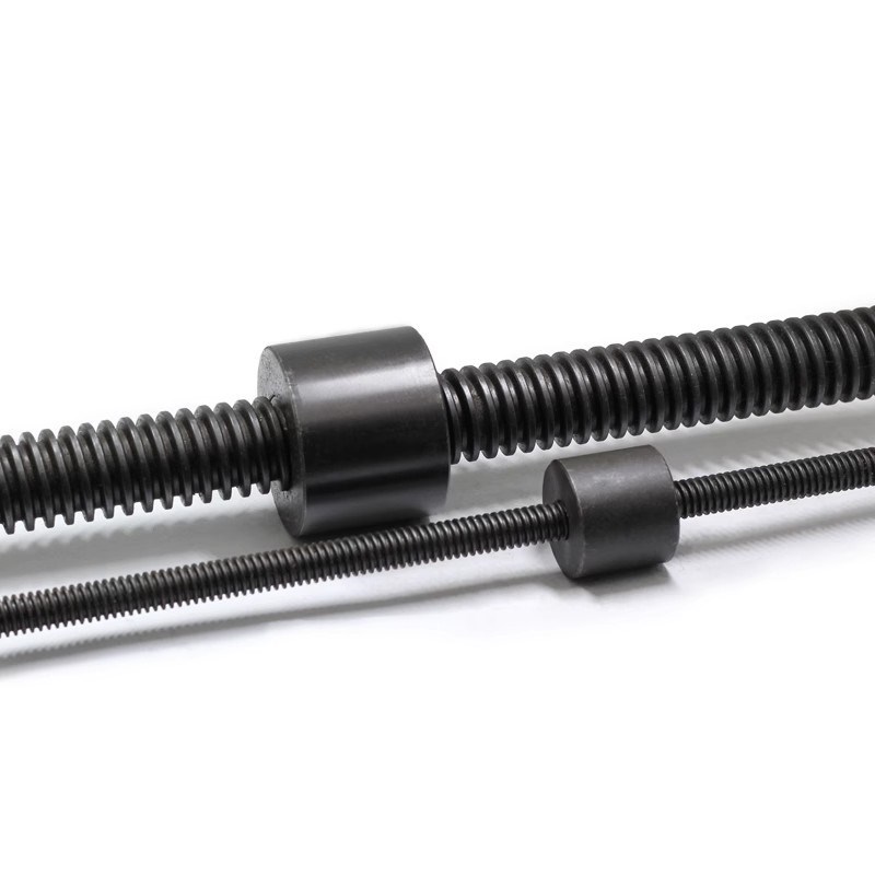 45#钢梯形丝杠.5米丝杆正牙Tr22Tr24Tr25Tr28T30T32x5 6梯型螺杆