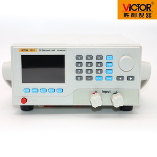 3803 单双通道直流可编程电子负载测试仪 VICTOR胜利VC3801