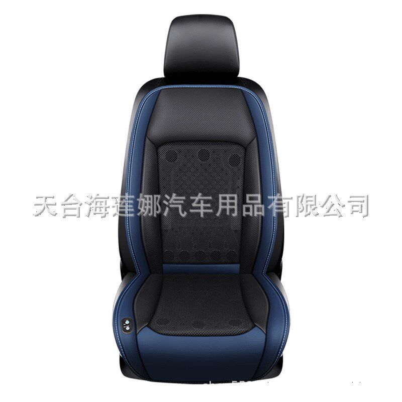 2024款夏季汽车通风坐垫带12V 24IV制冷按摩凉爽座垫风机垫子