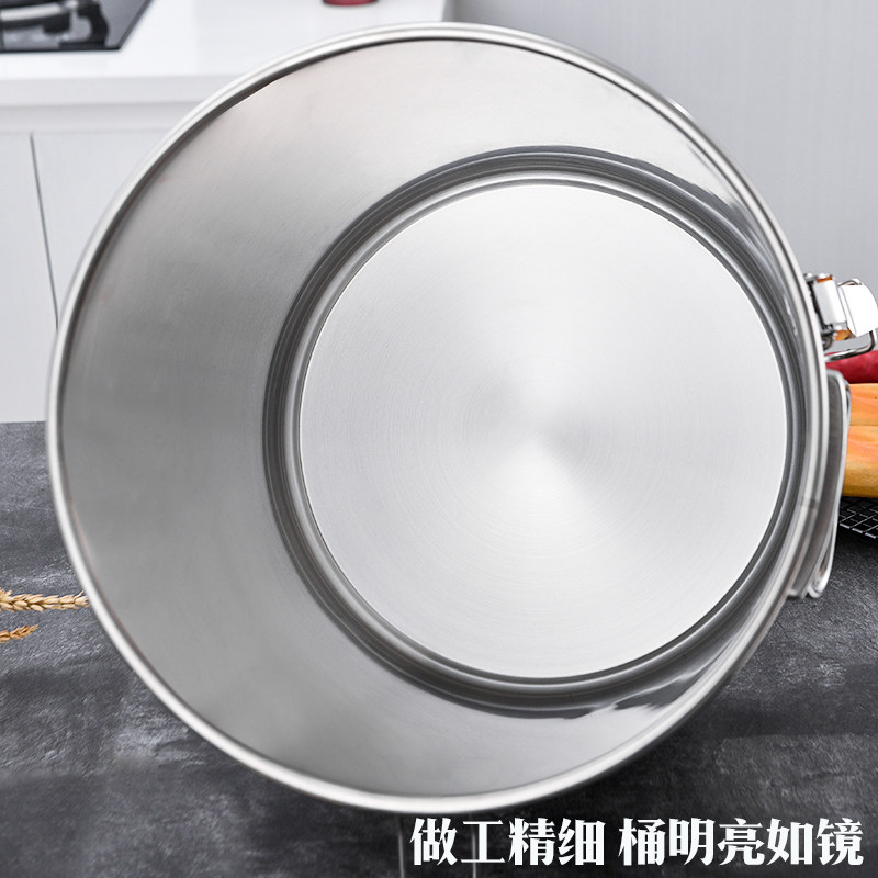304不锈钢茶叶罐大容量密封茶B叶桶陈皮储存茶罐小号大号放茶叶的
