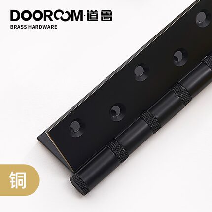 静音加厚铜合页滚花室内房门卫生间木门平开开槽牢固门活页单片