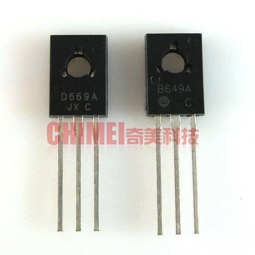 【全新原装】B649A D669A 2SB649 2SD669 音频功放对管 1对0.65元