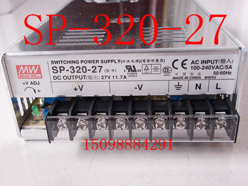 台湾明纬开关电源 SP-320-27 320W 27V11.7A 带PFC功能 PFC 电路