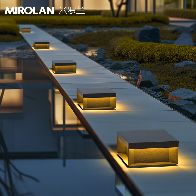 地灯户外防水庭院灯太阳能草坪灯防水别墅花园灯R景观灯室外氛围