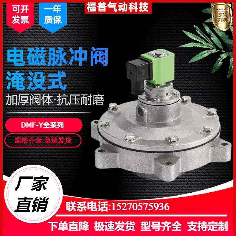 电磁脉冲阀淹没DMFi-Y-76S/25/40S/50S/62S/76S/102SA/DN80除尘器