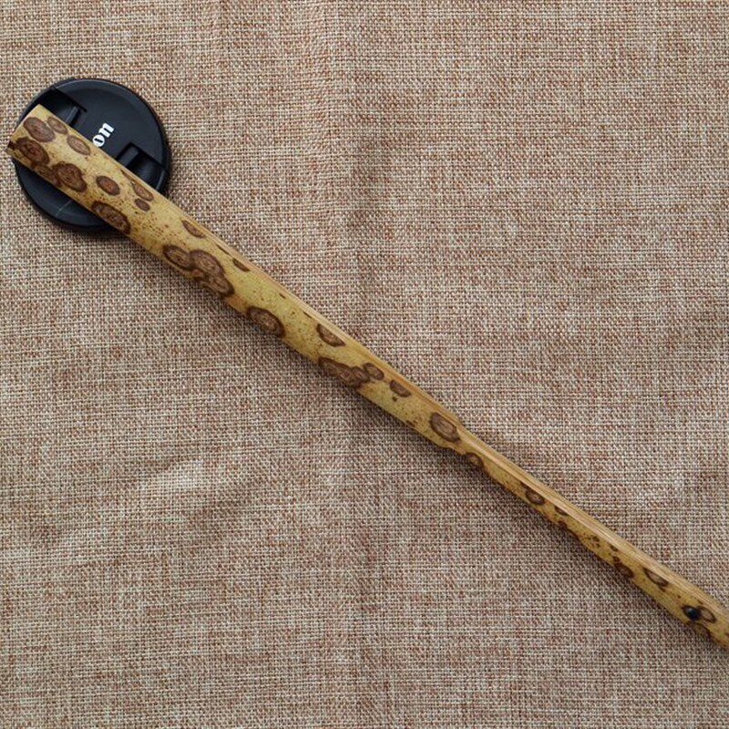 苏工摺扇天然斑竹老梅鹿r9寸18方湘妃竹扇文玩礼品收藏文人扇子