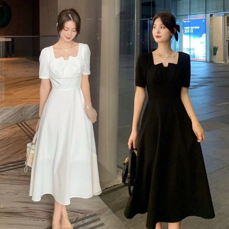 结婚领证登记轻婚纱小礼服法式小白裙拍照复古简约订婚日常连衣裙