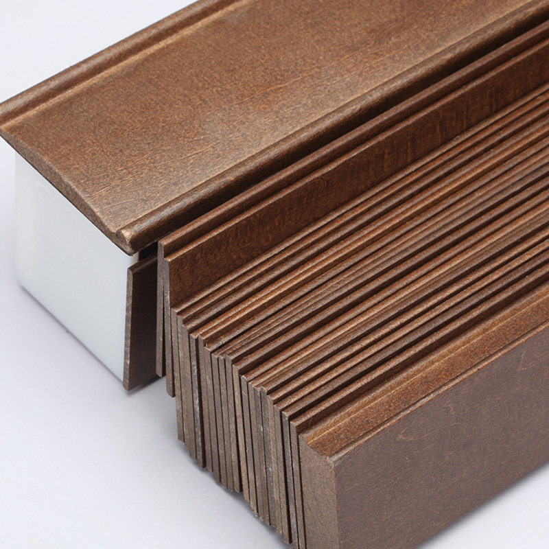 环保水性漆无甲醛实木o橡木椴木百叶窗帘卧室书房调光遮光透气定