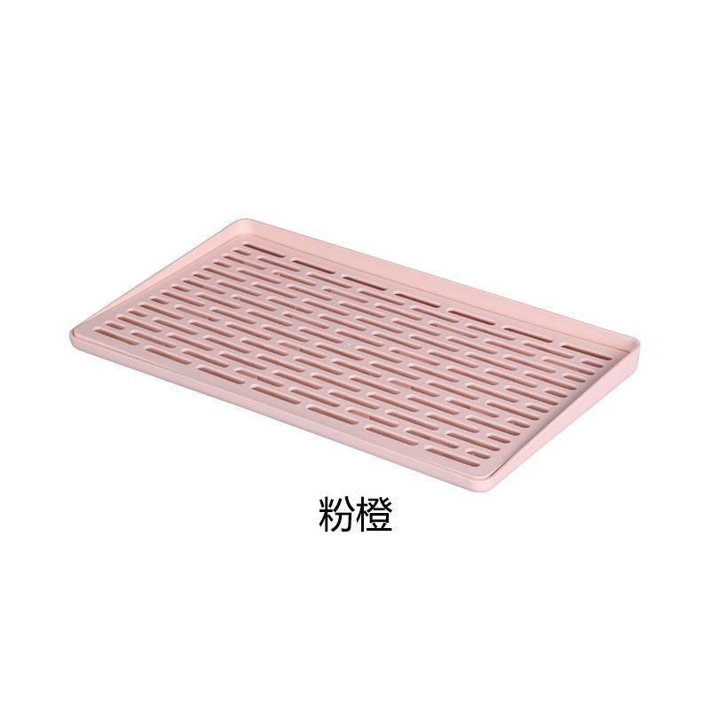 家用沥水盘置杯盘多o用途托盘放杯子杯盘茶杯滴水厨房长方形水杯