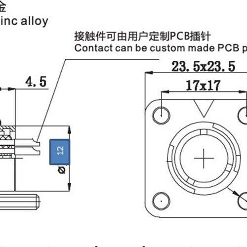 台达B3伺服电机刹车接头ACS3-CNPW6300(F100-F130)