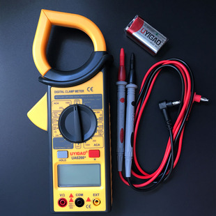 优仪高UA6266钳形电流表1000A大开口钳型万用表 数据锁定蜂鸣通断
