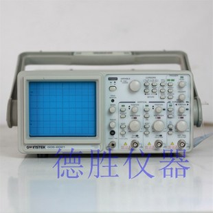固纬GOS-6021双踪模拟示波器二手20M双通道进口屏高亮度正常保2年