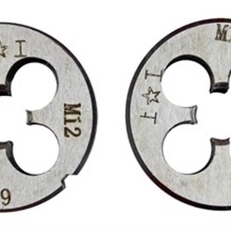 上工圆板牙 圆形板牙 元板牙 螺纹丝锥板牙 M3 M4 M5 M6 M8-30mm