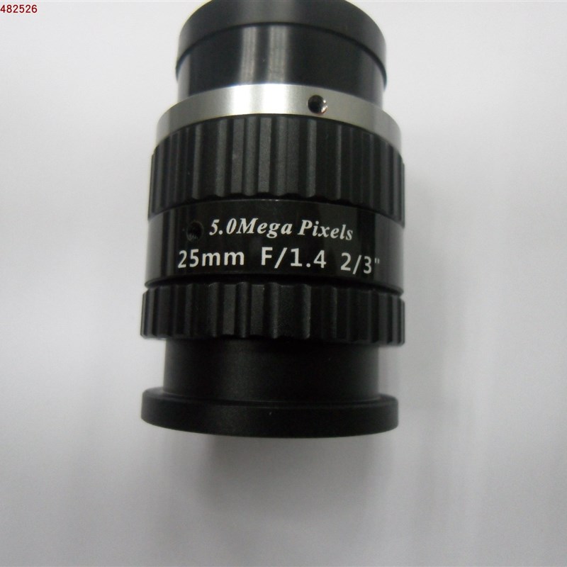 5.0MEGA PIXELS  25MM  F/1.4  2/3   实物图拍摄