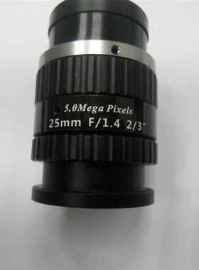 5.0MEGA PIXELS  25MM  F/1.4  2/3   实物图拍摄