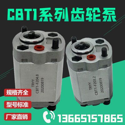 TRYY齿轮油泵 CBT1-F202.3 CBT1-F203.2 CBT1-F204.8 CBT1-F207.8