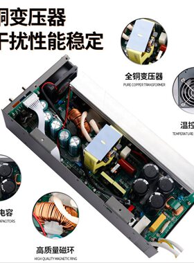 明伟大功率电源型号S-1500-24V60A 12V125A 36V41A 48V31A 60V25A