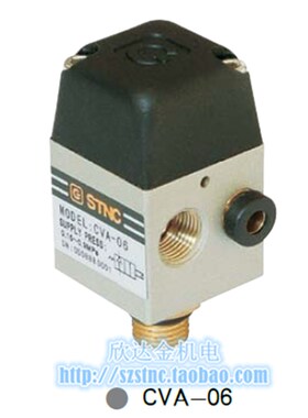 STNC索诺天工气动CVA-06气控单向阀开启压力0.5KG二位二通气阀1分