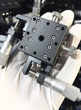 超薄型LY60-LB/LY40-RB/CB位移平台光学微调滑台EJB81-60/XYSPG60