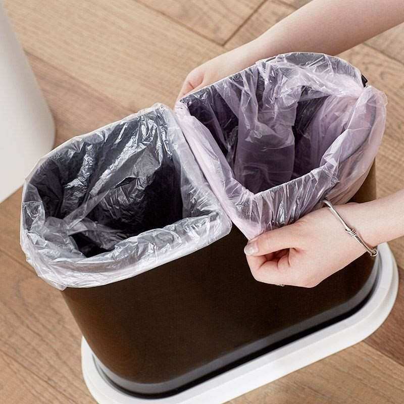 带盖子的垃圾桶脚踩家用客厅厨房按压I式分类有盖卫生间厕所纸