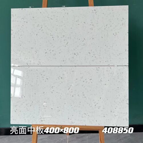 400x800彩色亮光水磨石瓷砖厨房卫生间全瓷墙V砖灰色抛光地砖