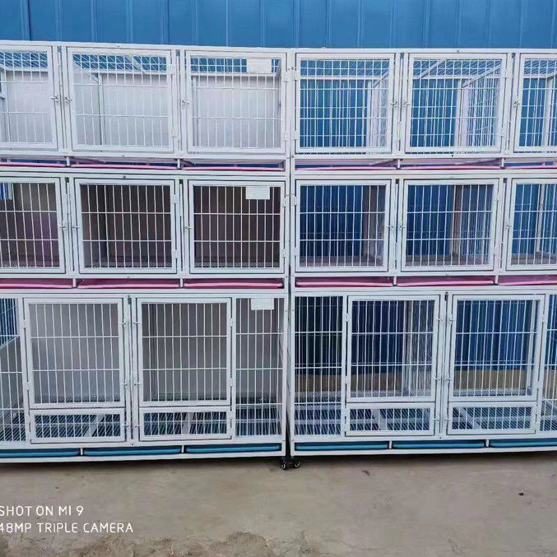 狗笼子 大型犬 中型犬 小型犬 狗狗寄养繁殖笼具宠物店笼子三层