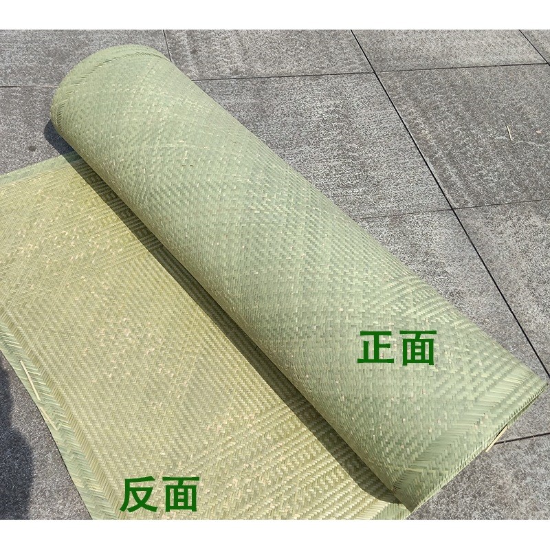 天然手工凉席竹席头层青篾竹编老式篾席子儿Q时夏季床席可水洗