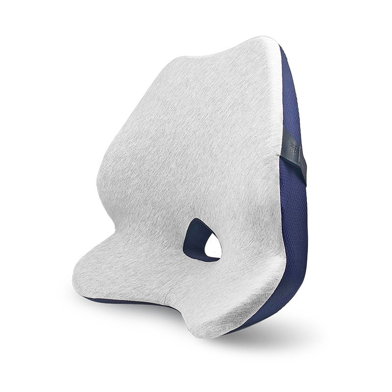 办公室腰靠护腰靠k背垫座椅子腰枕久坐腰垫靠电枕加热按摩腰部支