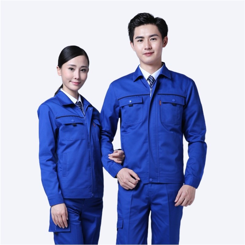 企业工衣工作服定制印字绣LOGzO工装制服车间机修服工厂车间服订